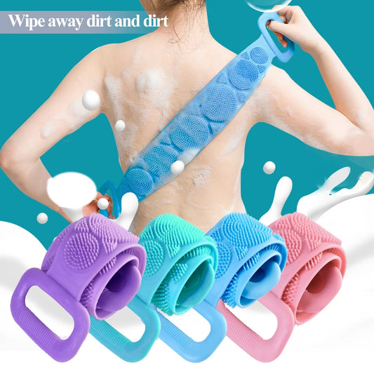 Silicon body scrubber belt